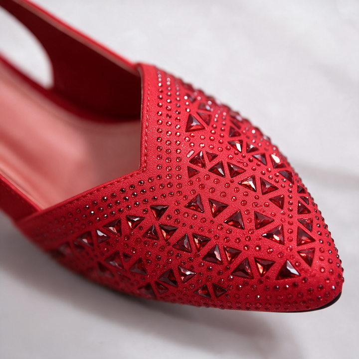 Noelle Sparkle Slingbacks