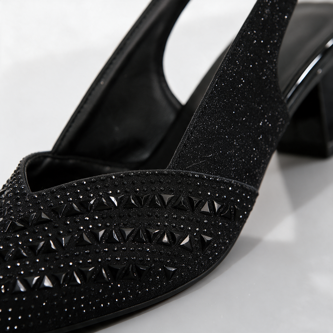 Noelle Sparkle Slingbacks