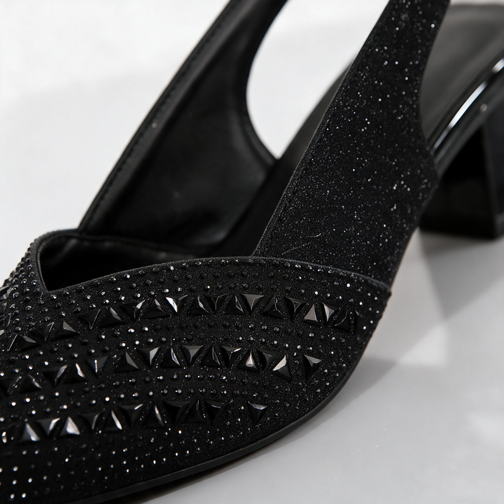 Noelle Sparkle Slingbacks