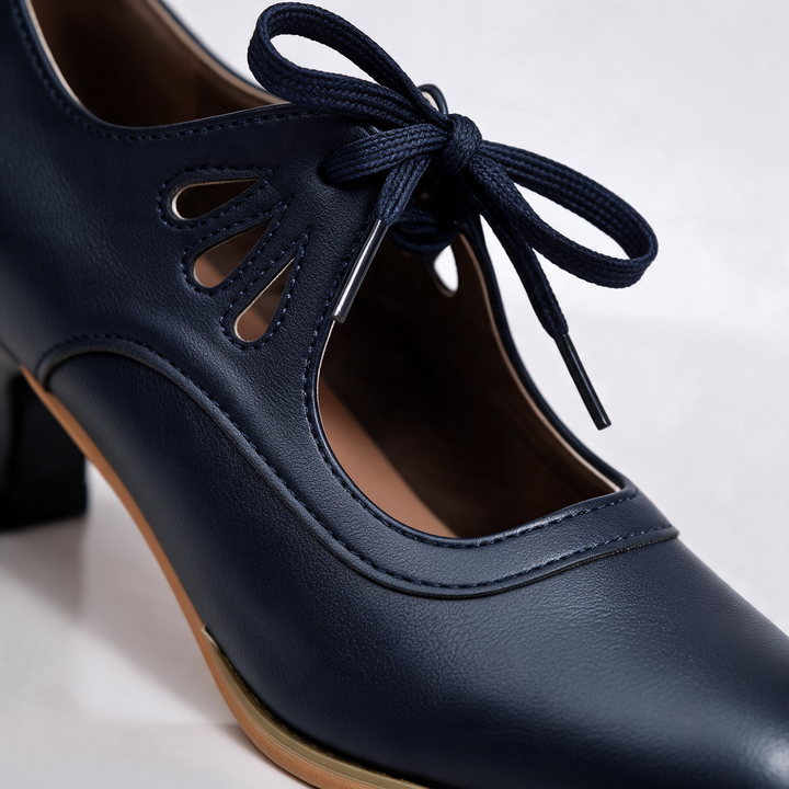 Eleanor Petal Tie Pump