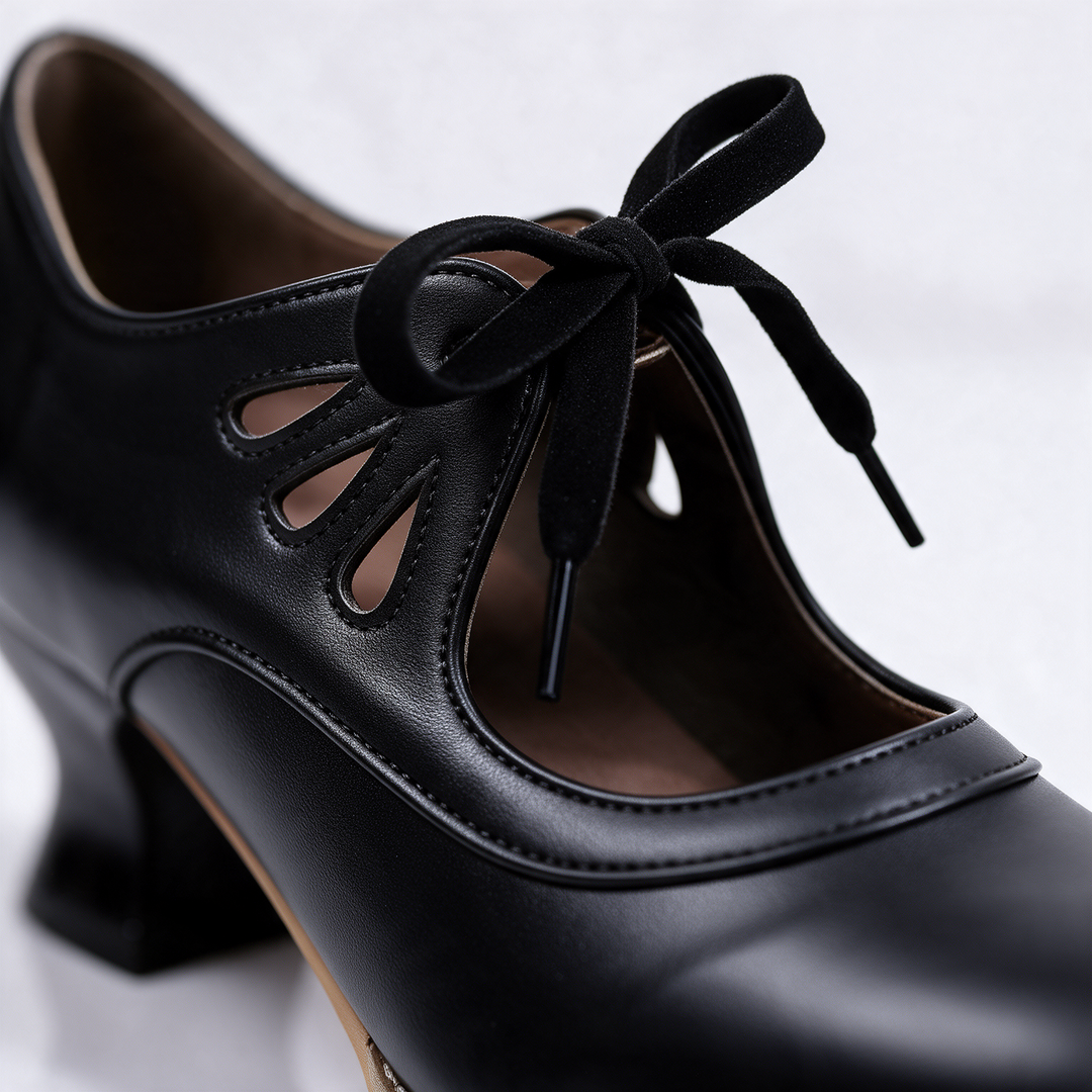 Eleanor Petal Tie Pump