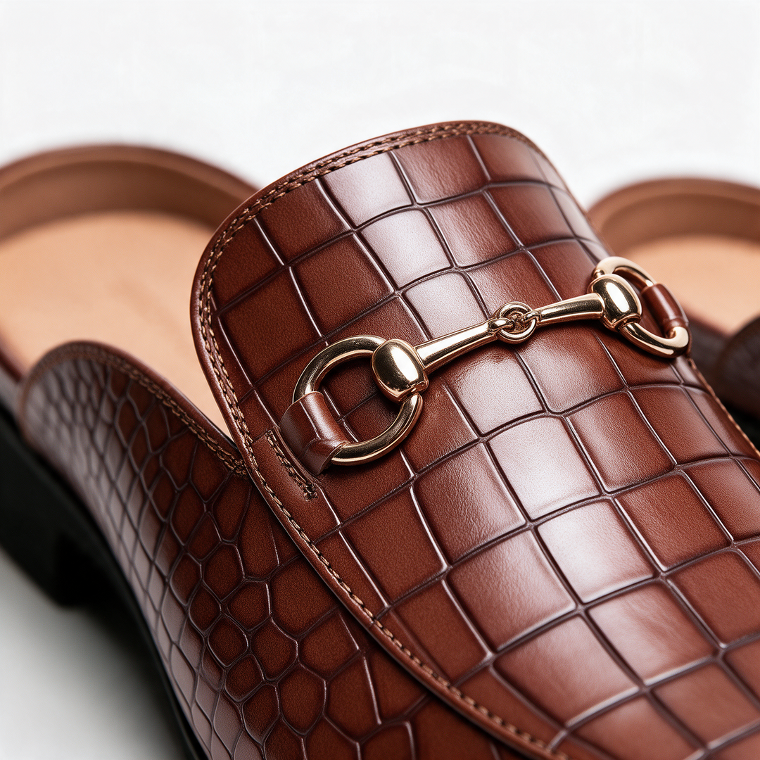 Hudson Horsebit Mules