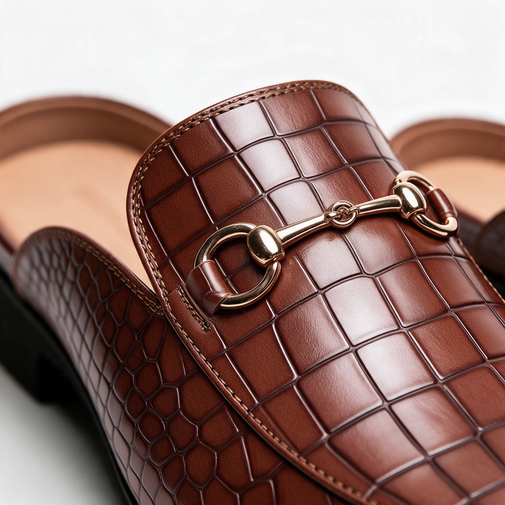 Hudson Horsebit Mules