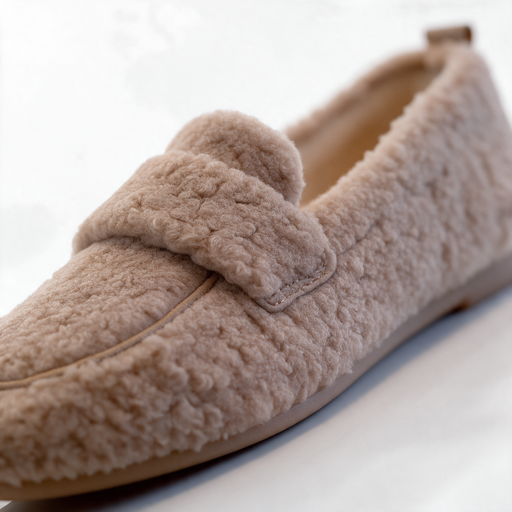 Nora Teddy Loafers