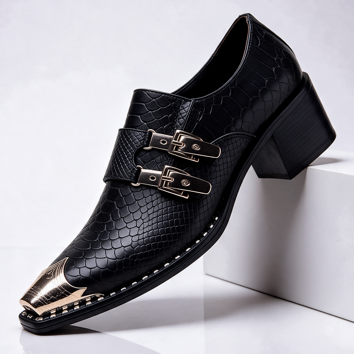 Havana Snake Scale Dress Shoes