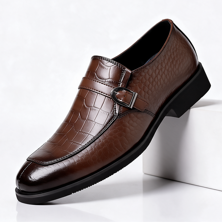 Carlton Croc Buckle Loafers