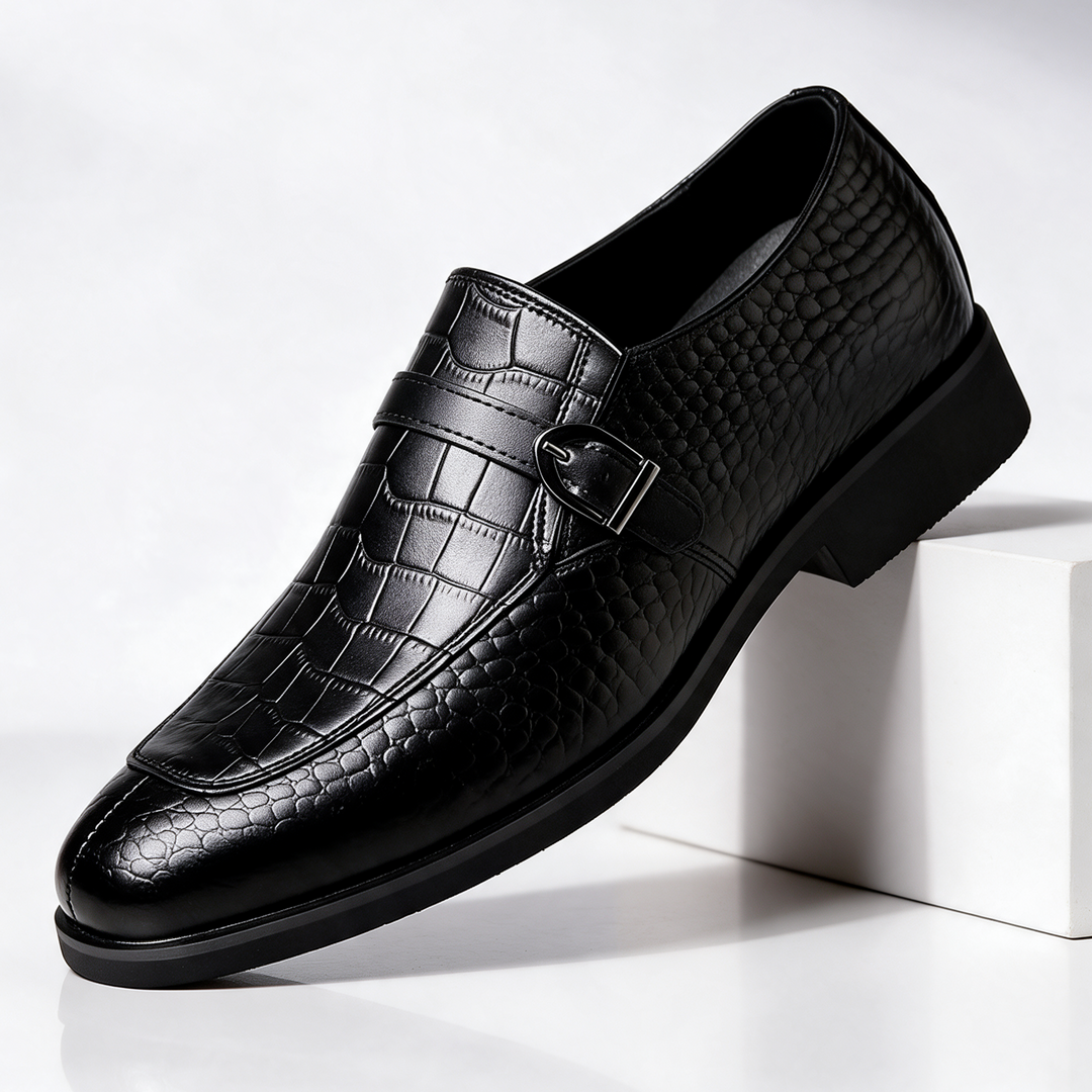 Carlton Croc Buckle Loafers