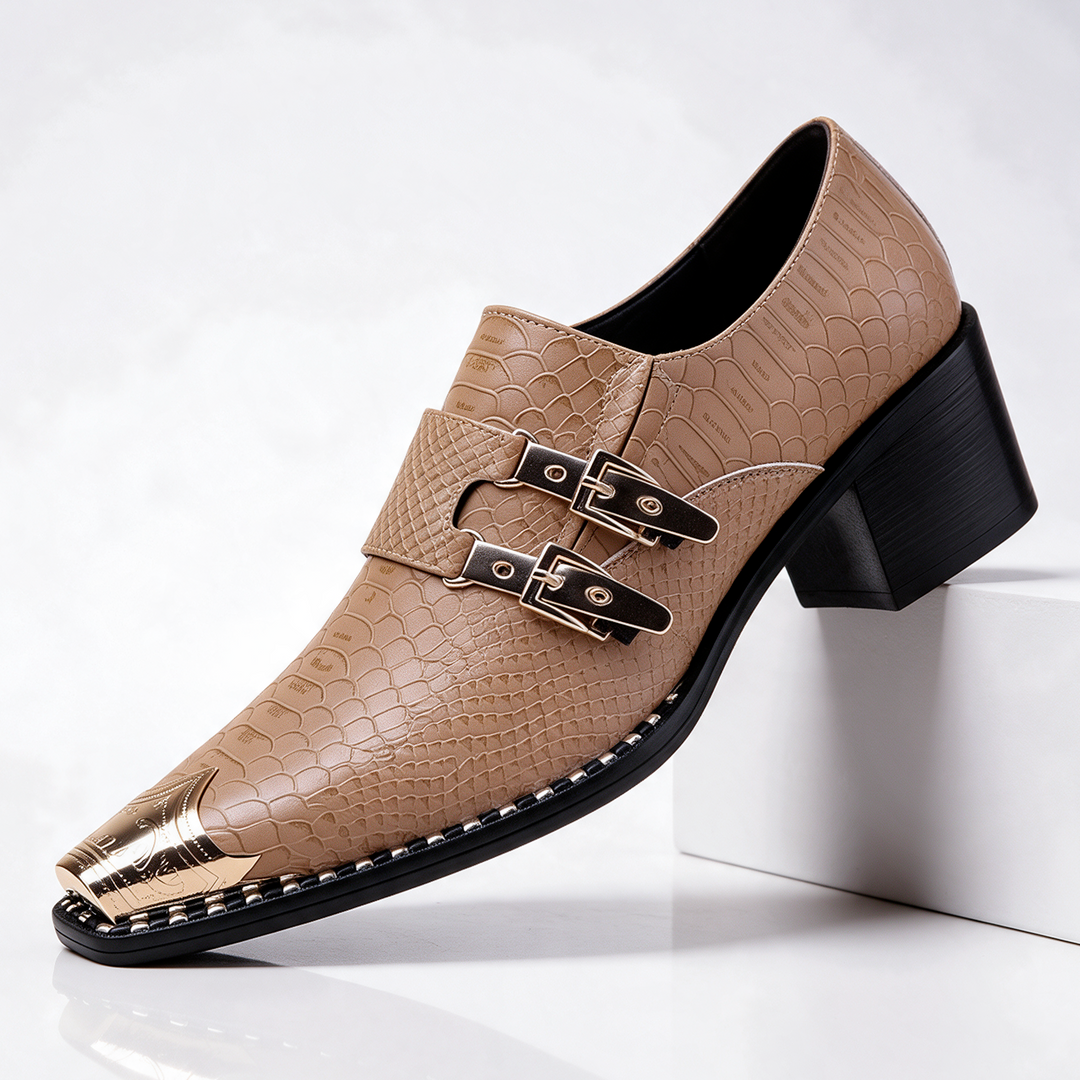Havana Snake Scale Dress Shoes