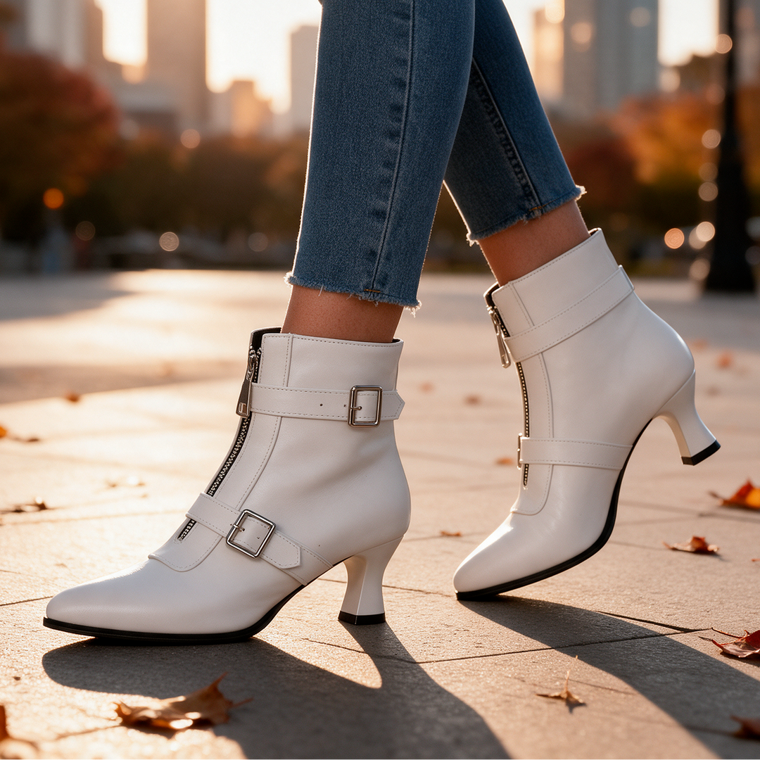 Harper Lane Kitten Zip Boots