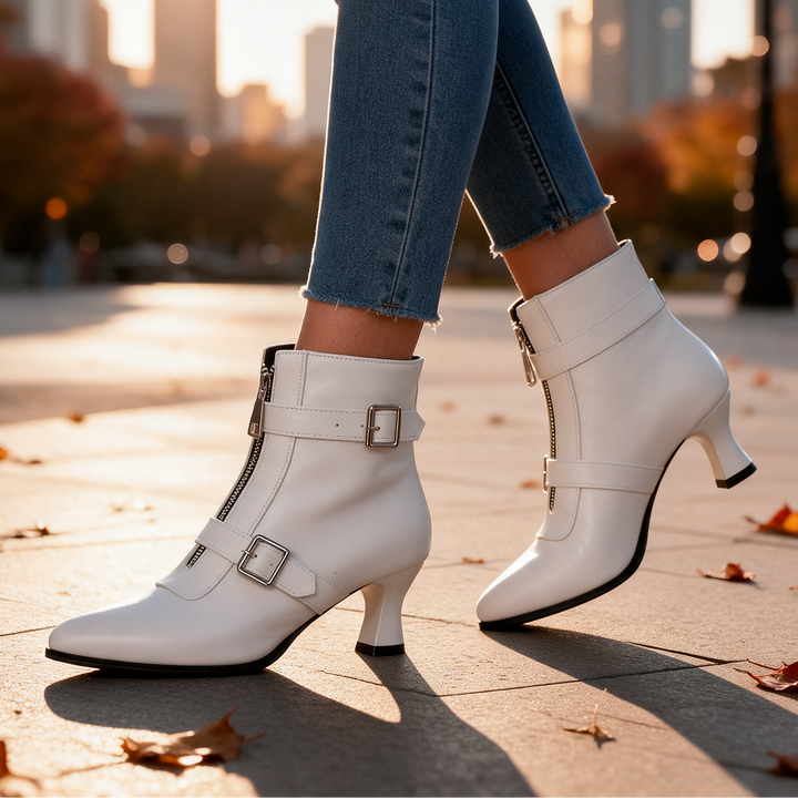 Harper Lane Kitten Zip Boots