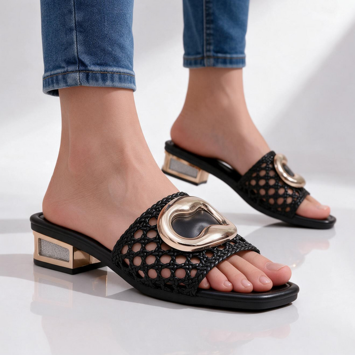 Rosalind Woven Slide