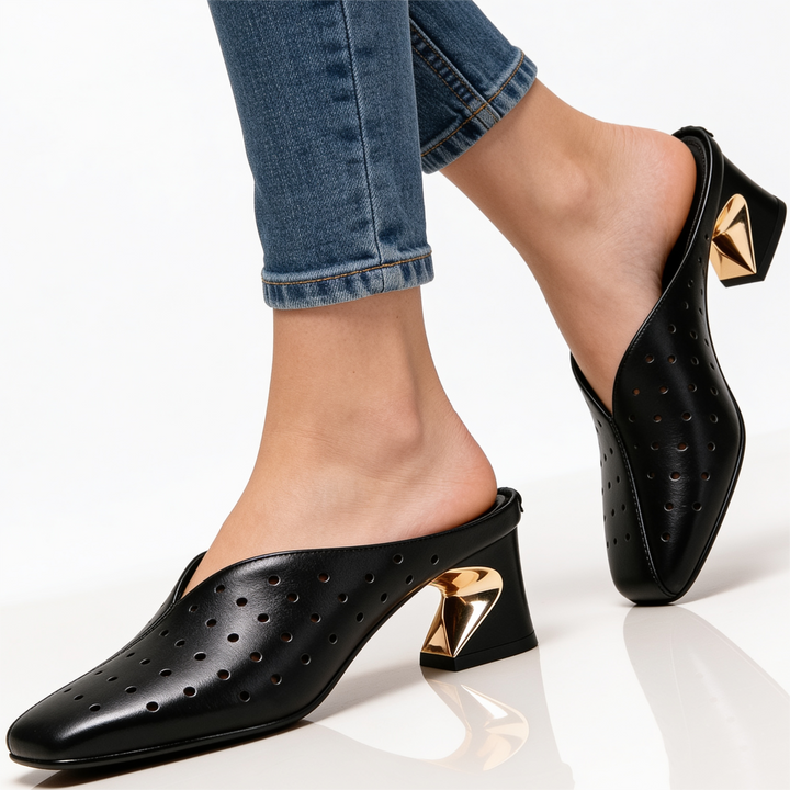 Adele Gilded Mules