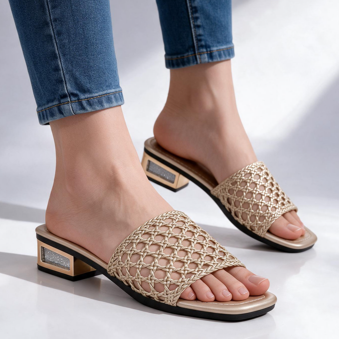 Rosalind Woven Slide