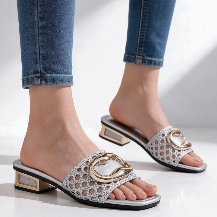 Rosalind Woven Slide