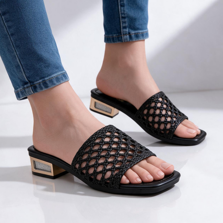 Rosalind Woven Slide