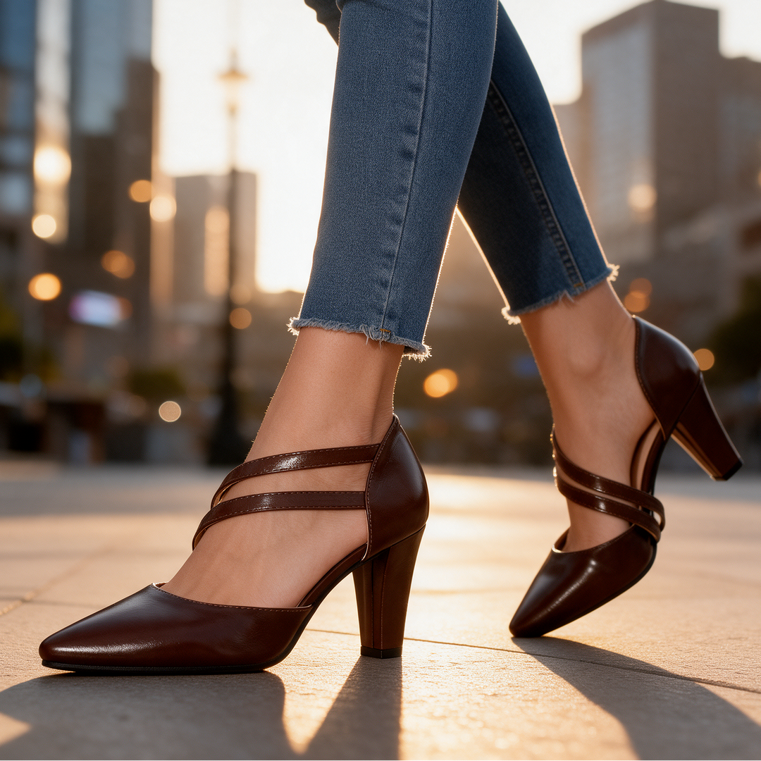Eloise Strap Heels