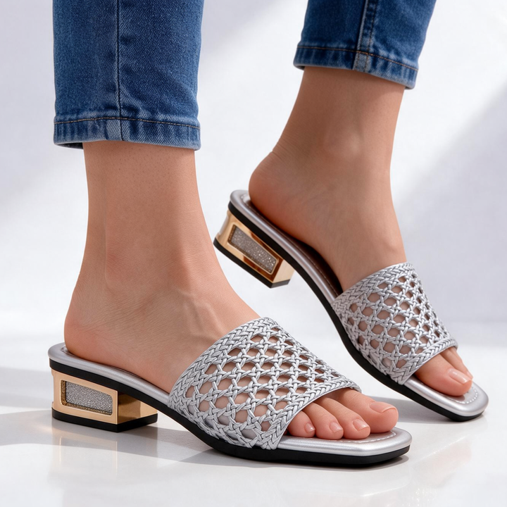 Rosalind Woven Slide