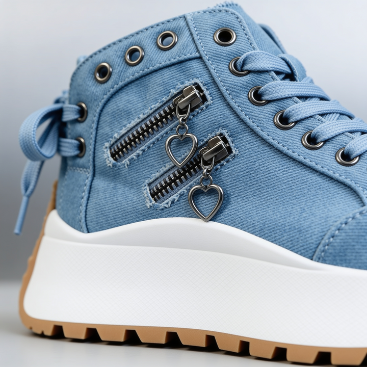 Ella Sweetheart Platform Sneakers