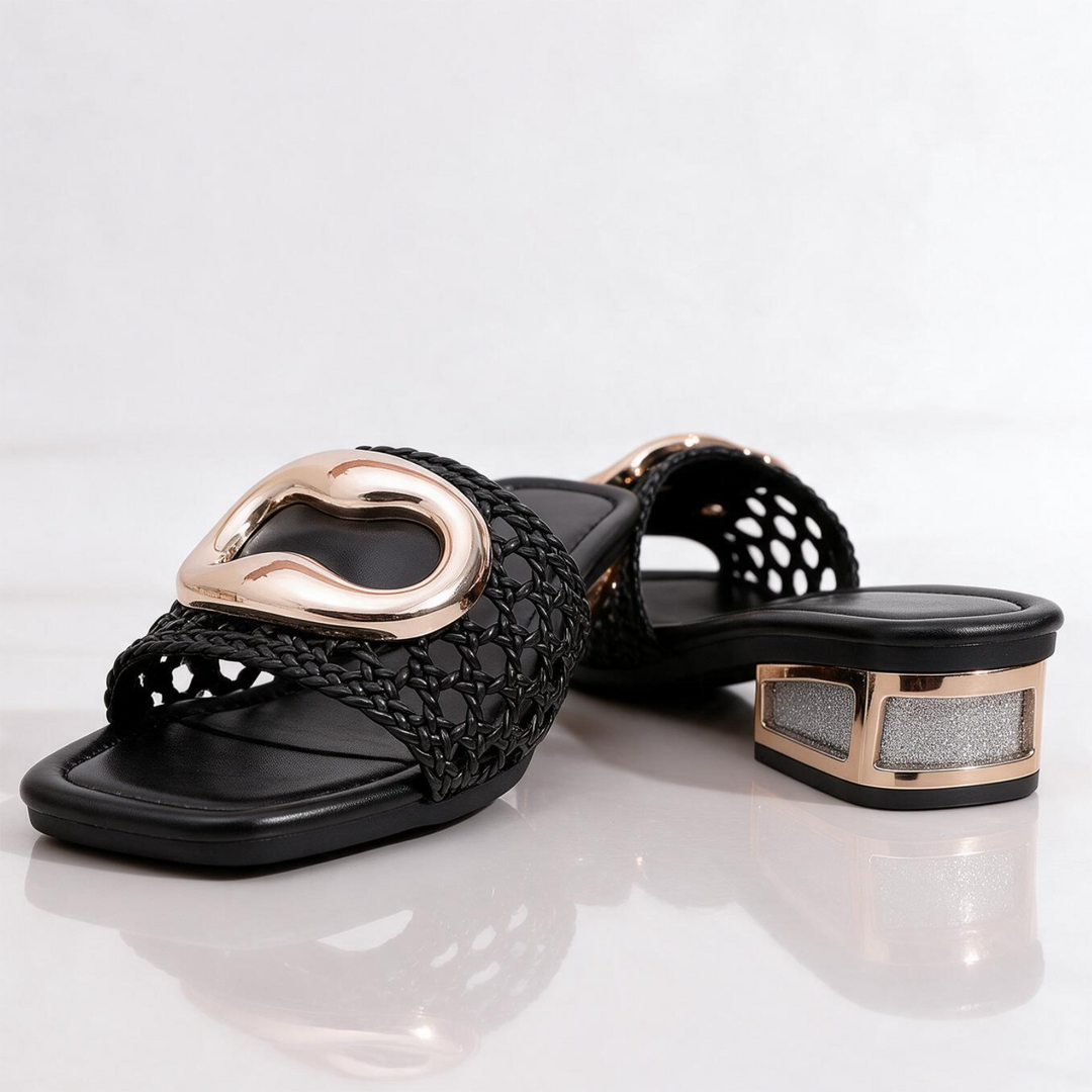 Rosalind Woven Slide