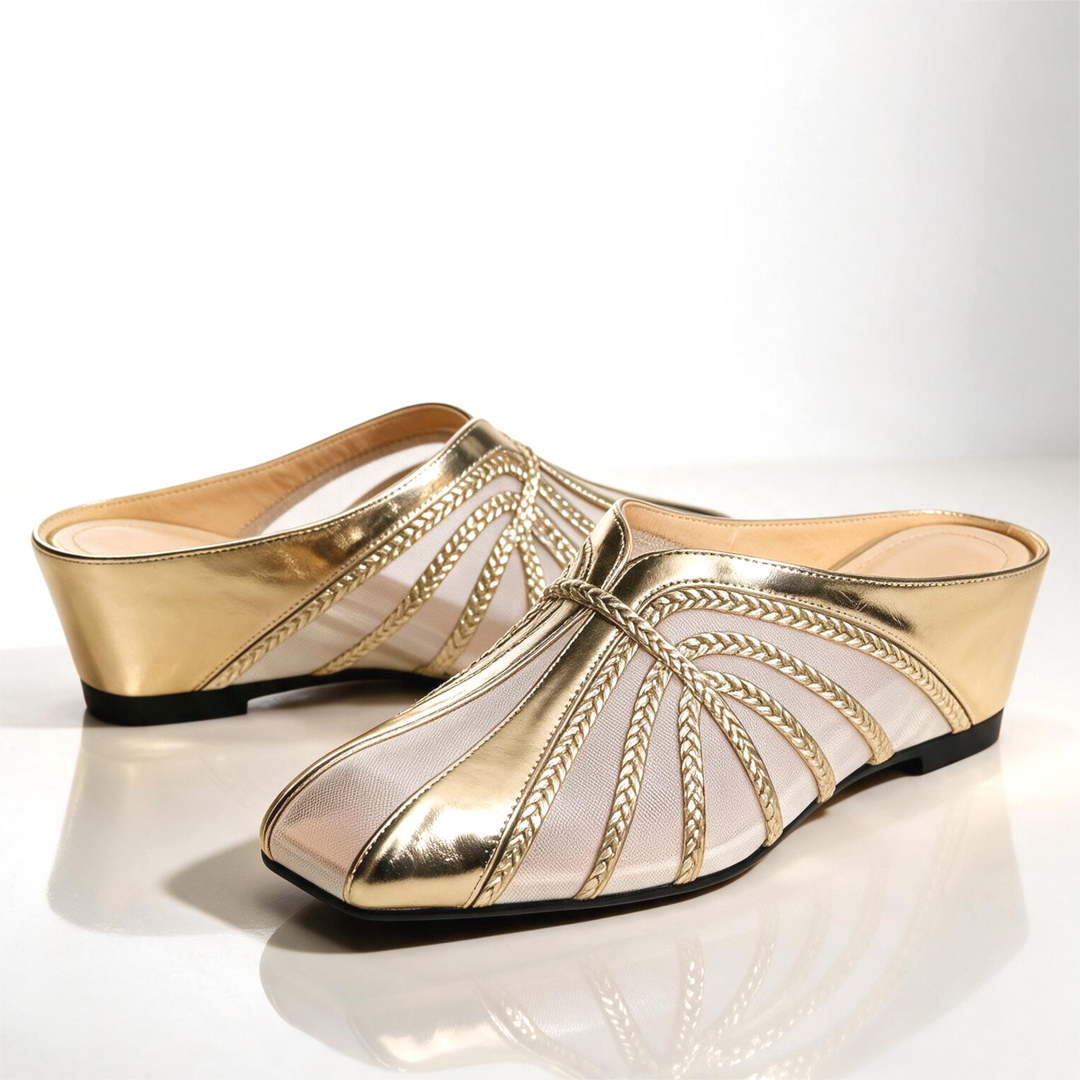 Lucienne Mesh Mules