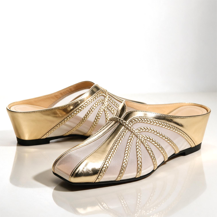 Lucienne Mesh Mules