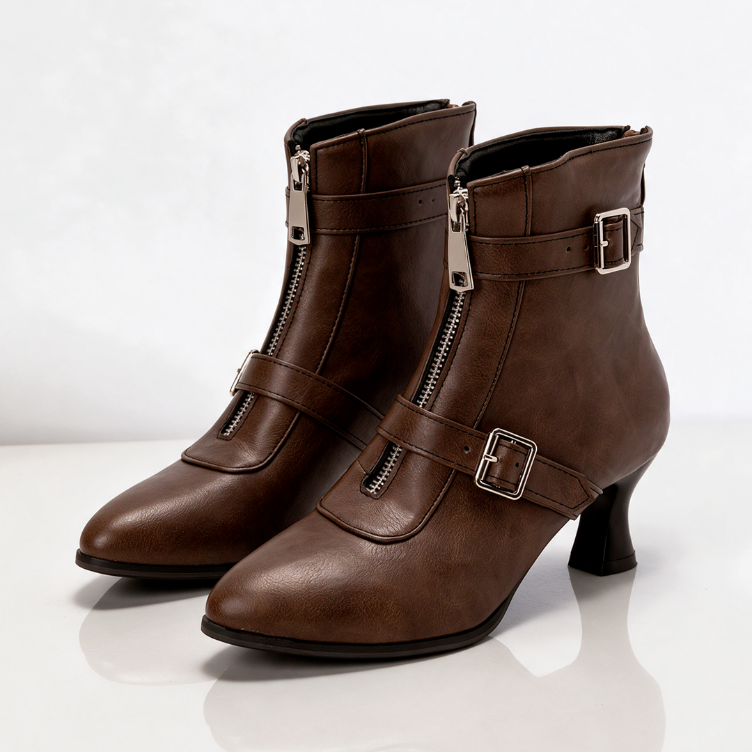Harper Lane Kitten Zip Boots