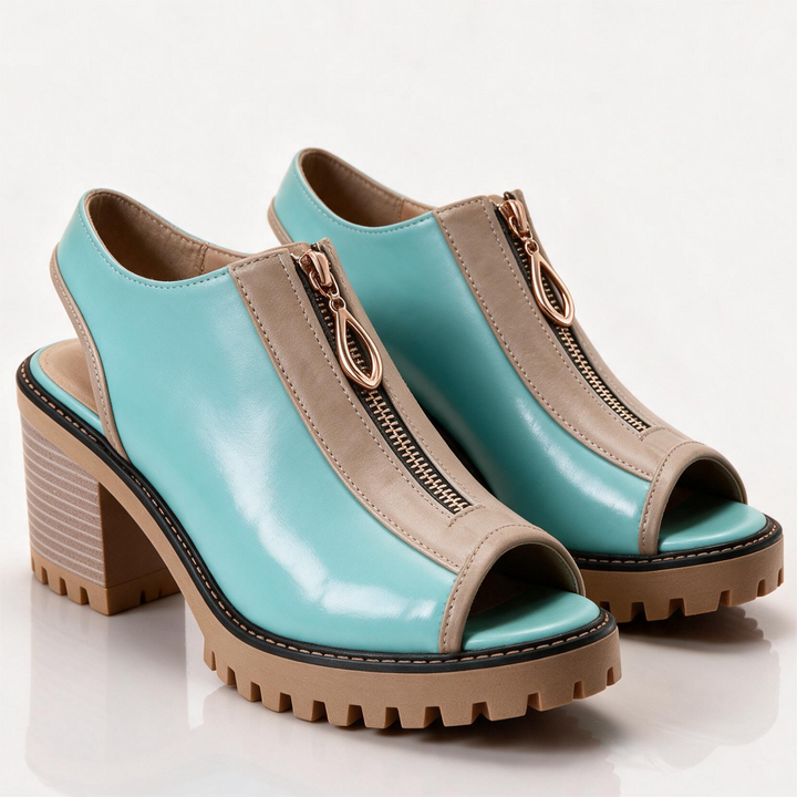 Chelsea Lake Zip Heels