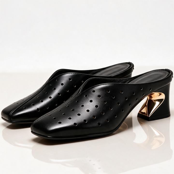 Adele Gilded Mules