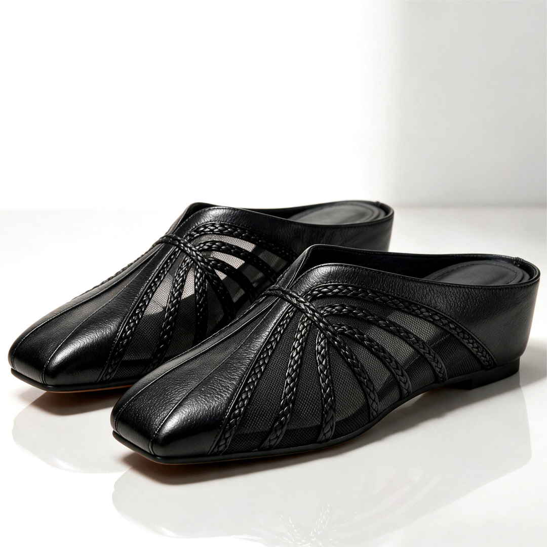 Lucienne Mesh Mules