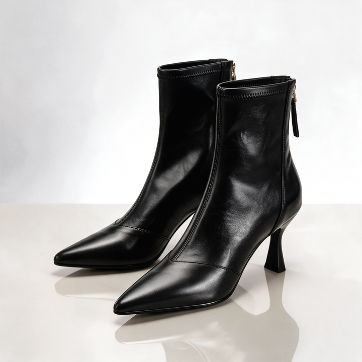 Florence Leather Ankle Boots