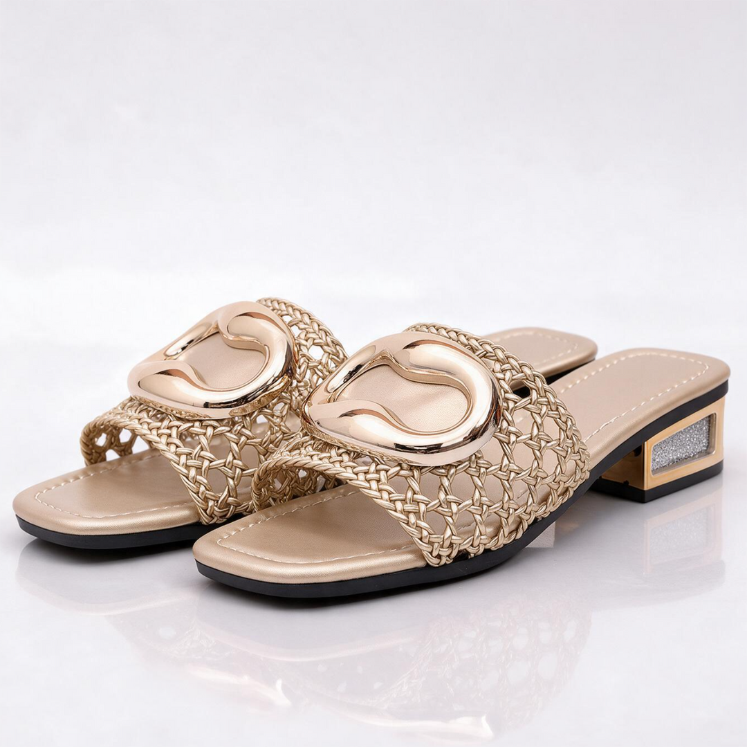 Rosalind Woven Slide
