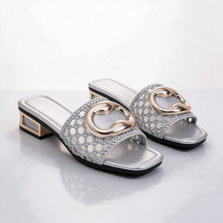 Rosalind Woven Slide