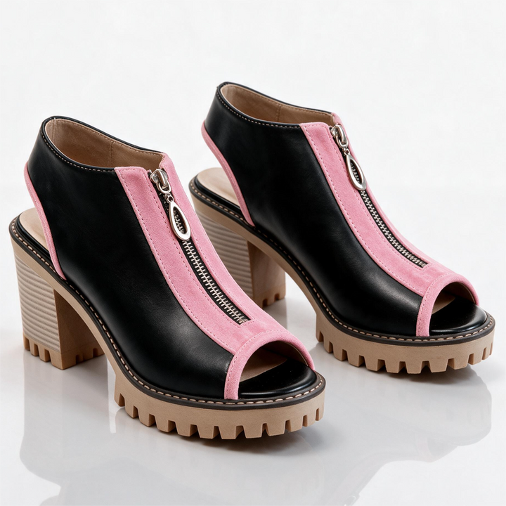 Chelsea Lake Zip Heels