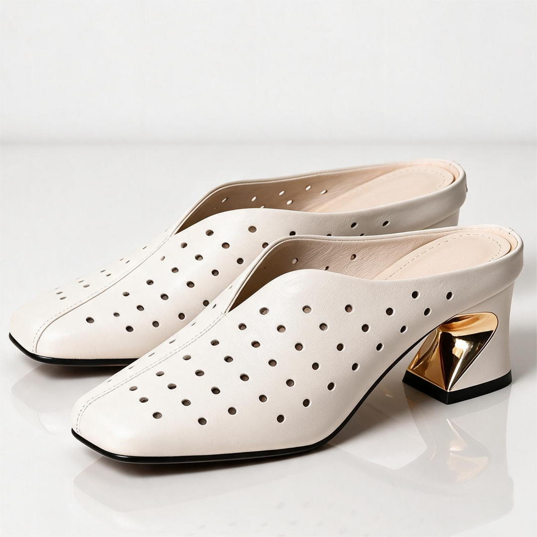 Adele Gilded Mules