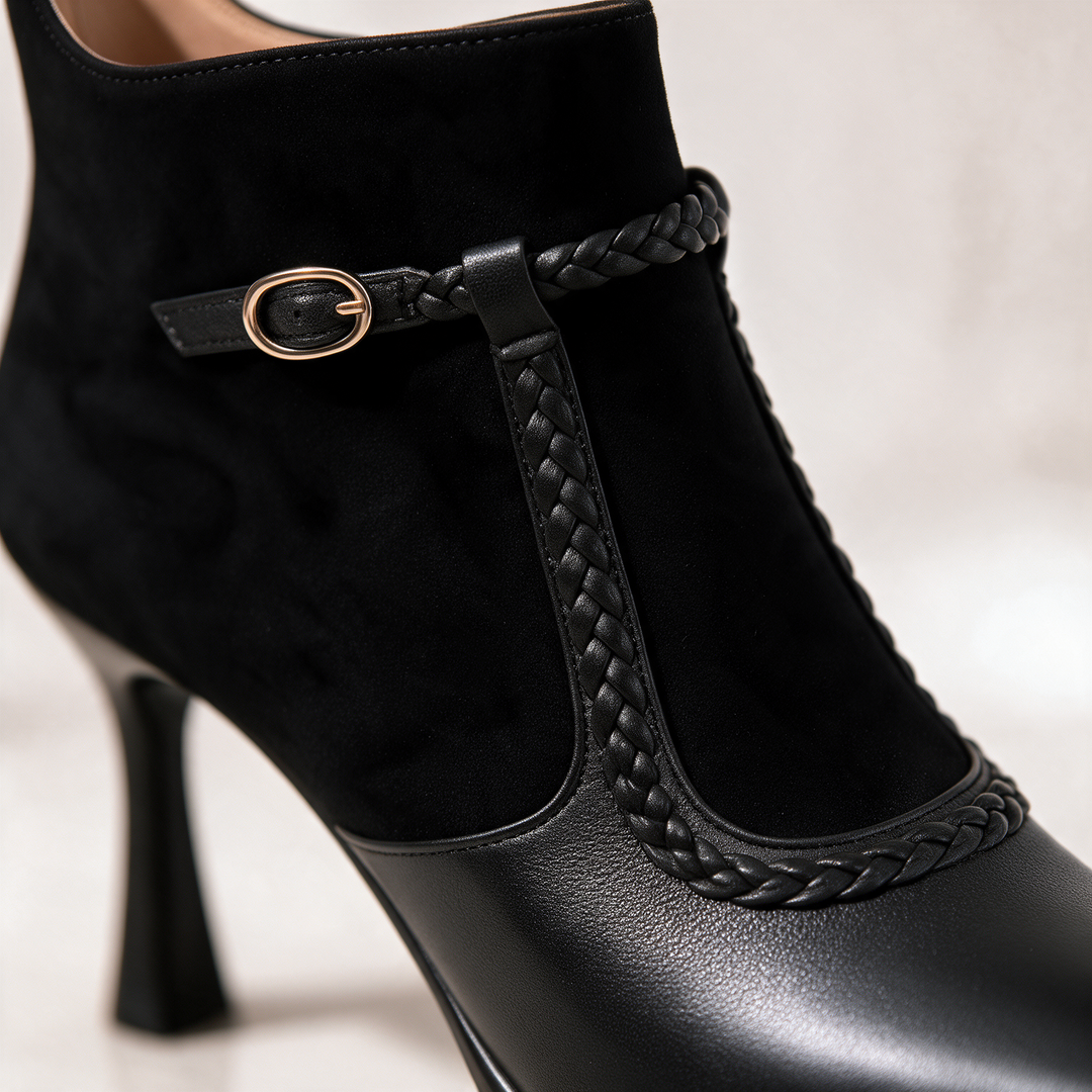Florence Genuine Leather Ankle Boots