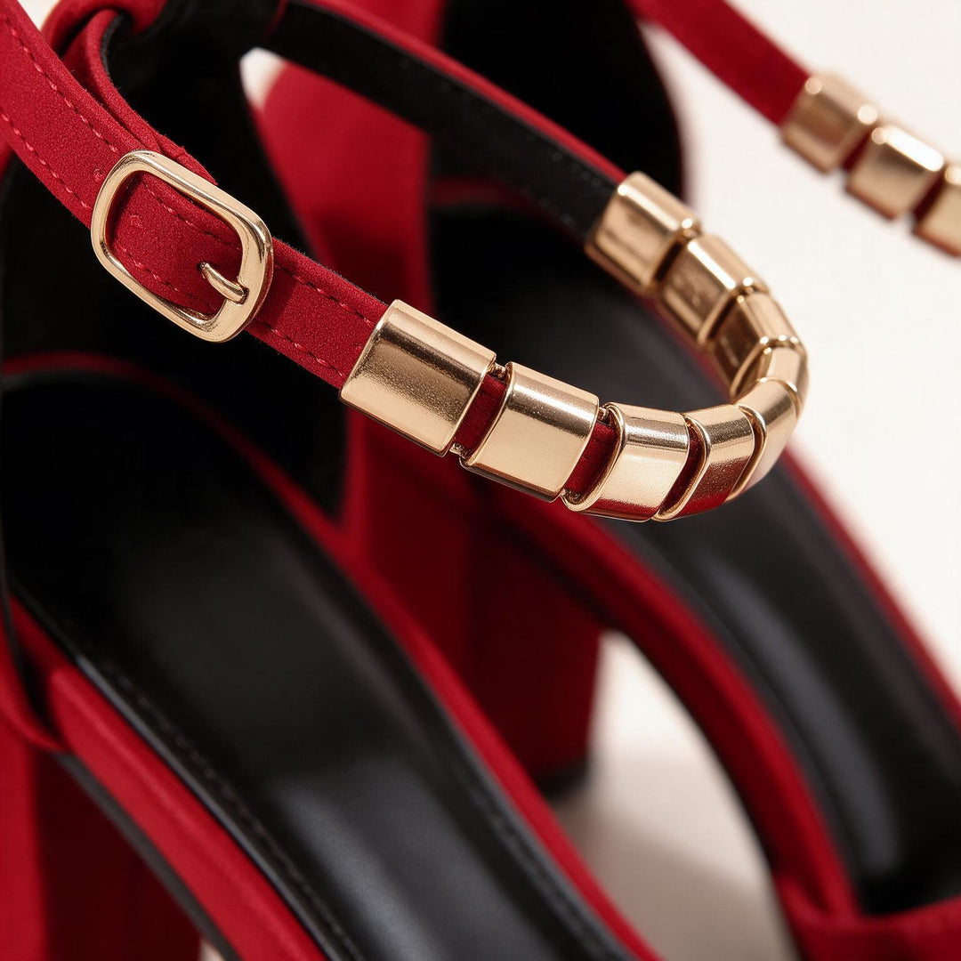 Helena Bead Heels
