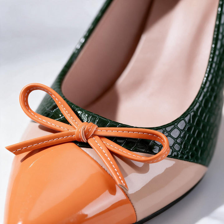 Vivienne Signature Croc Pump