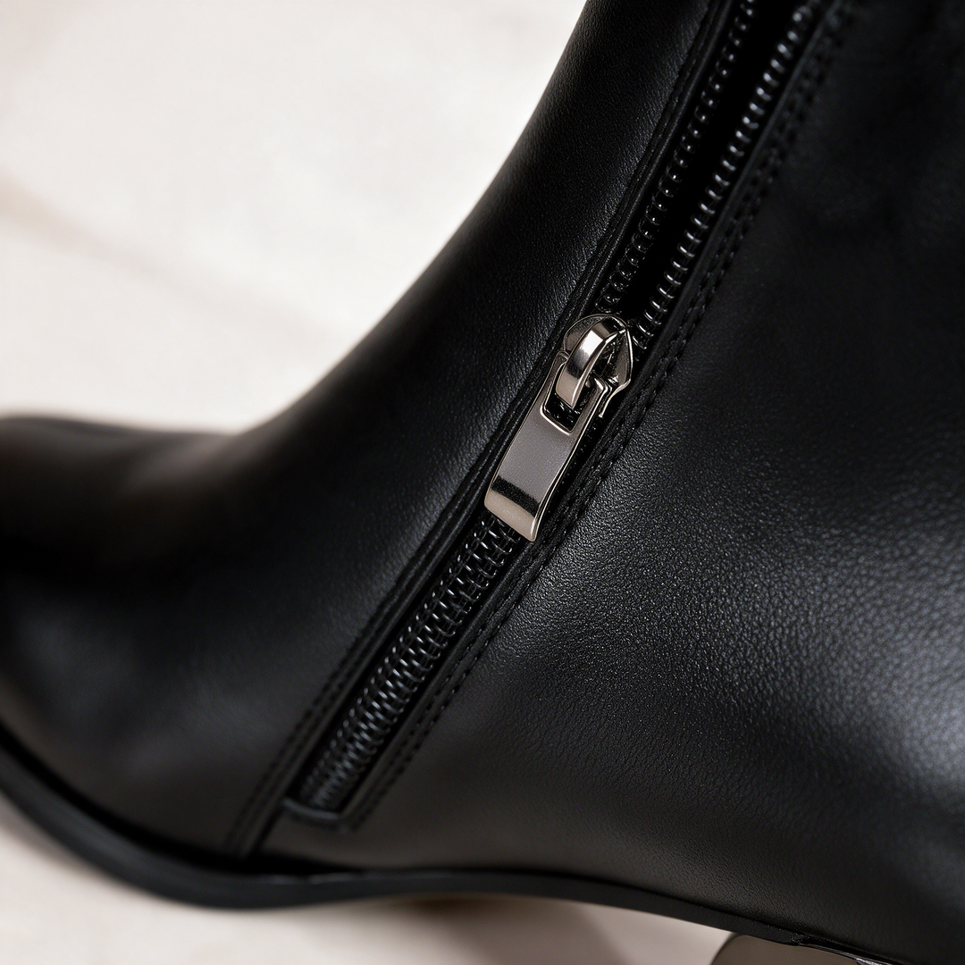 Florence Gilt Heel Ankle Boot