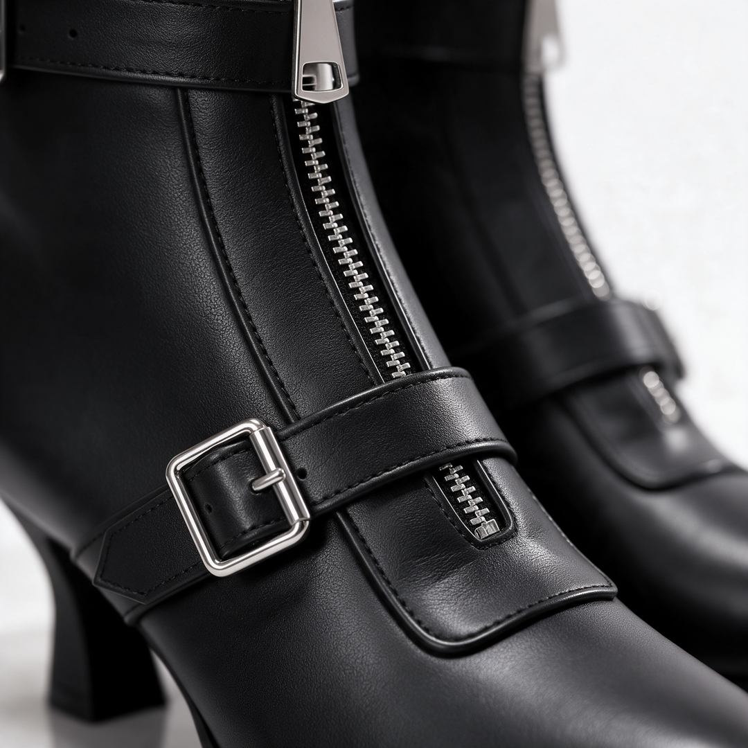 Harper Lane Kitten Zip Boots