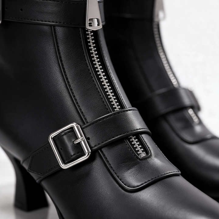 Harper Lane Kitten Zip Boots