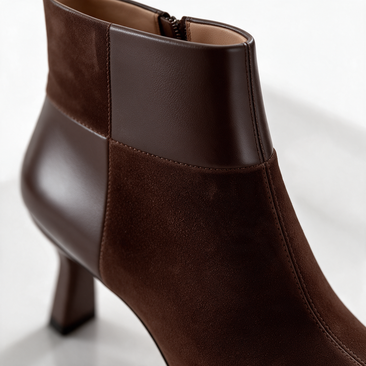 Florence Checkered Ankle Boots