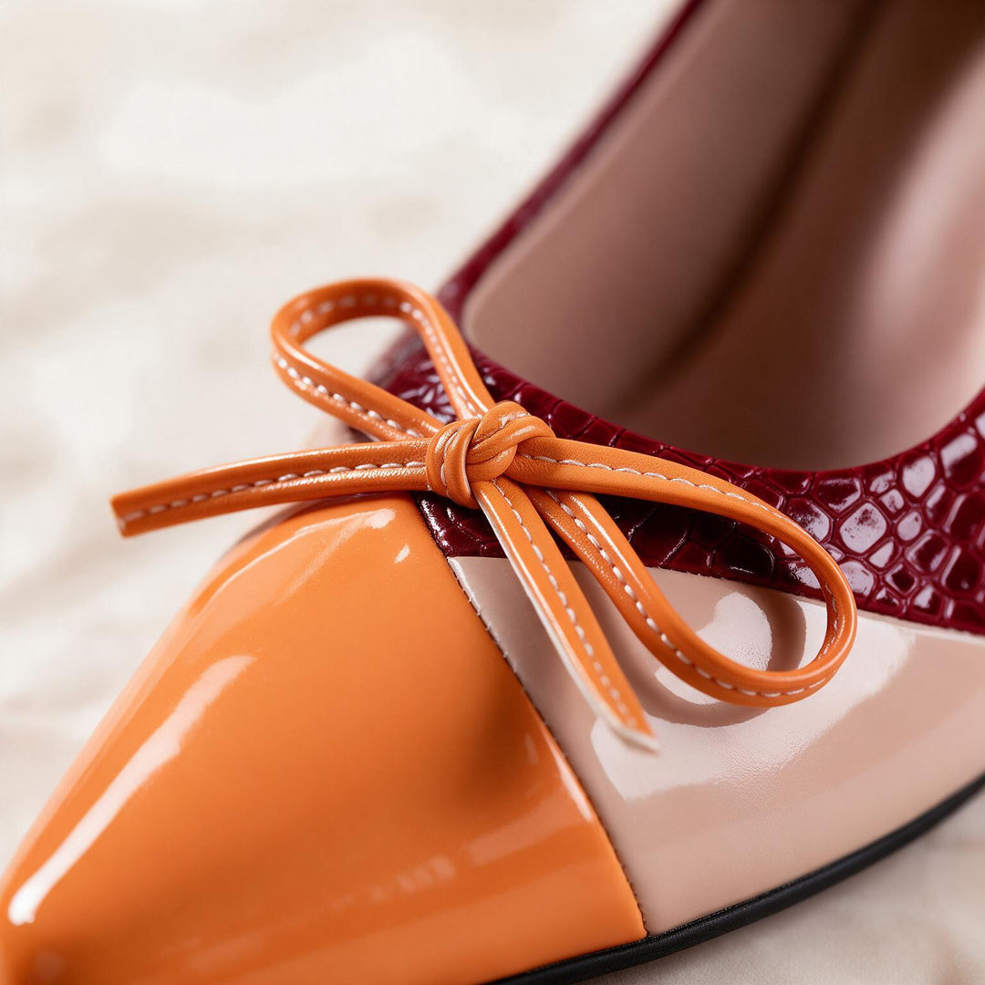 Vivienne Signature Croc Pump