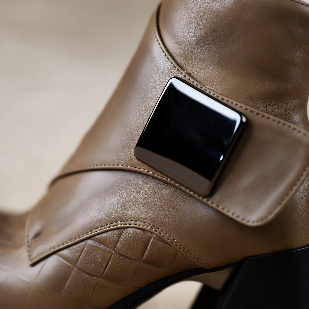 Kensington Buckle Ankle Boots