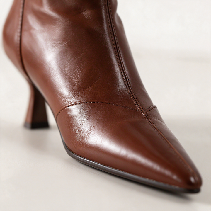 Florence Leather Ankle Boots